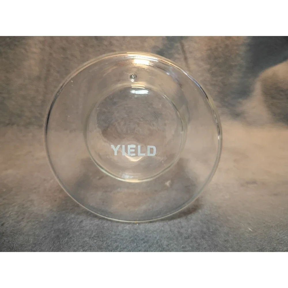 Set of 2 Yield Double Wall Borosilicate Glasses 6oz Insulated Coffee Tea Cups